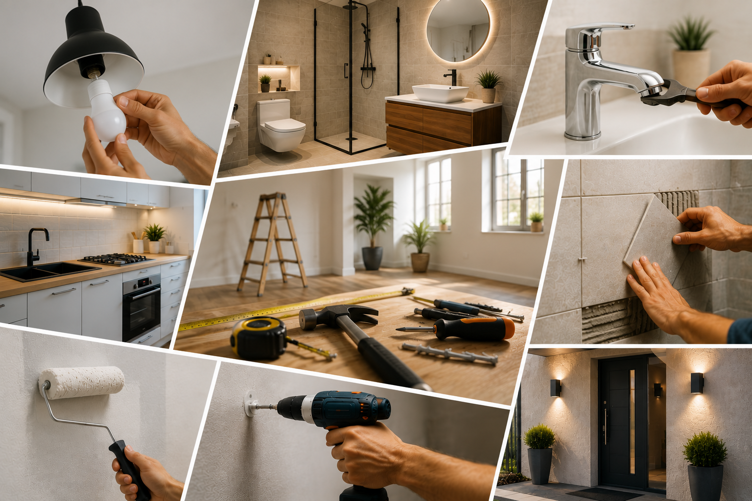 Reparaciones del hogar y trabajos de mantenimiento realizados por Arranxa en Vigo