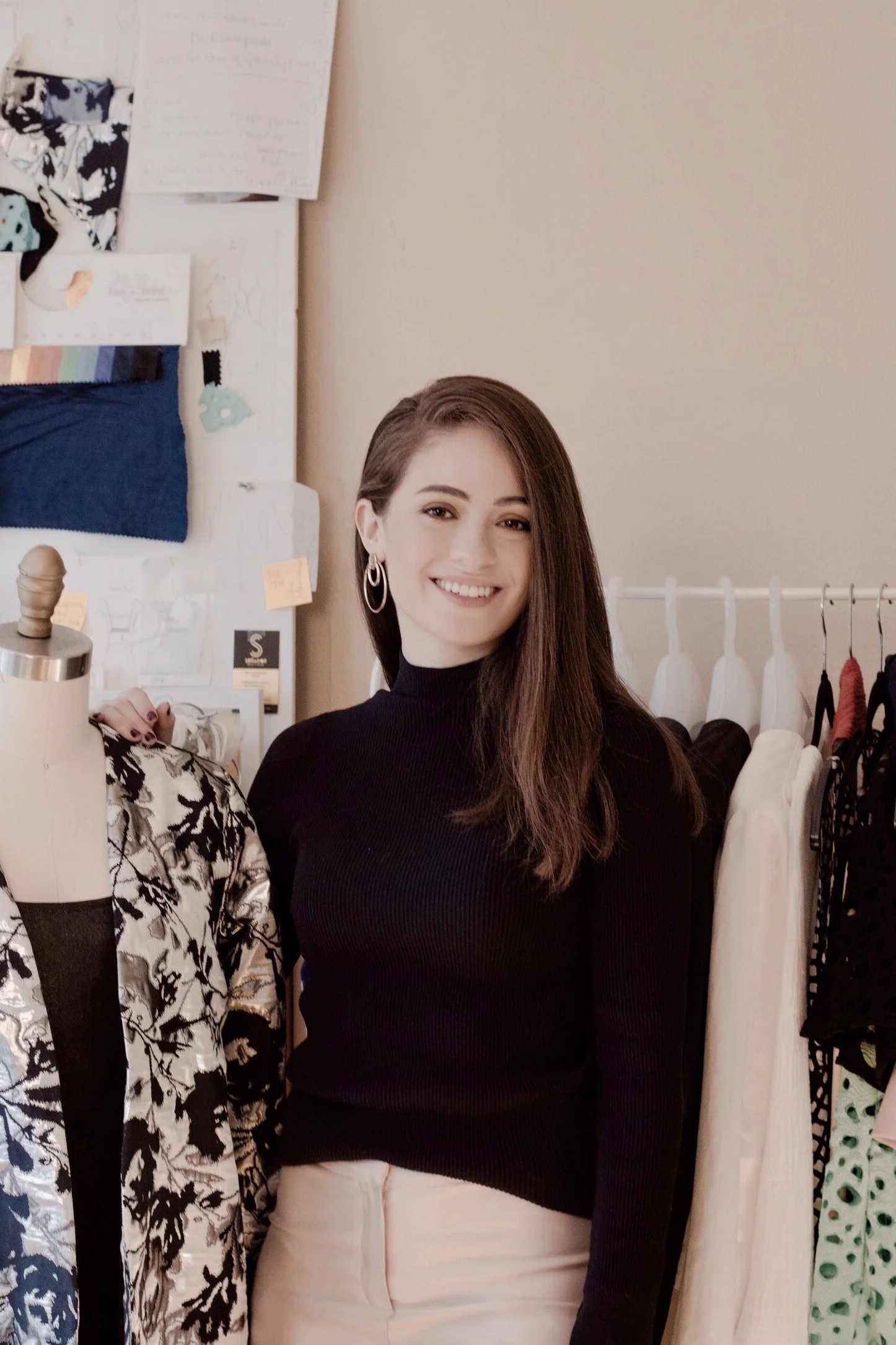 Masha DeHaan in the studio
