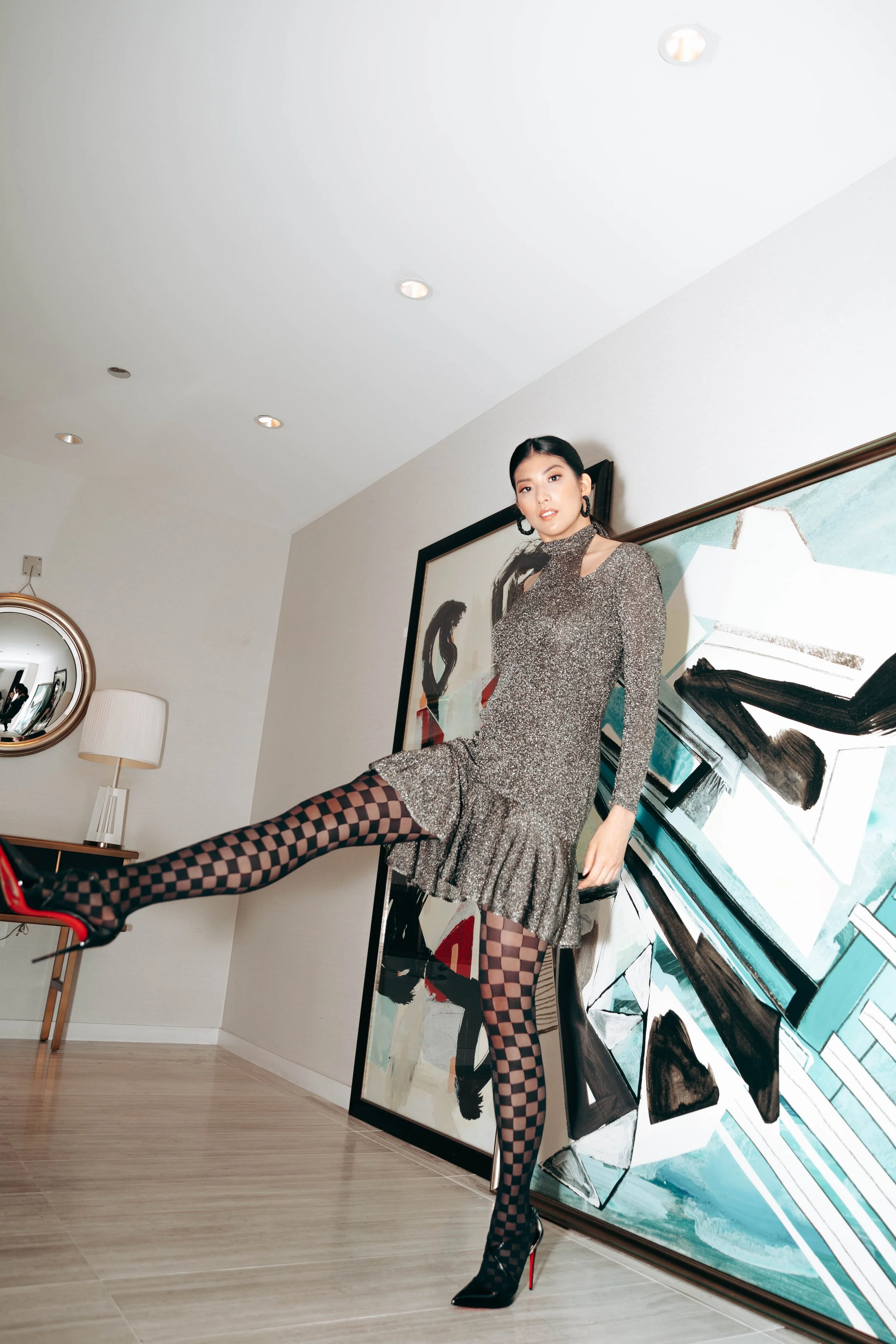 VARYFORM dress designed by Masha DeHaan and produced in Italy.