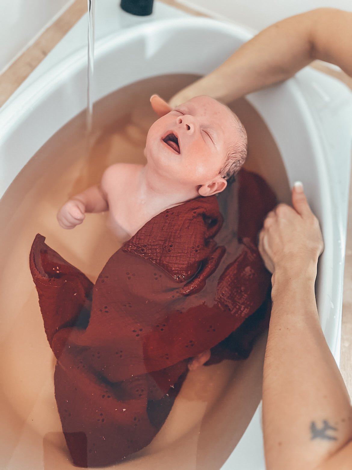 Bain enveloppe pour bebe a domicile - Belmont 39 Dole
