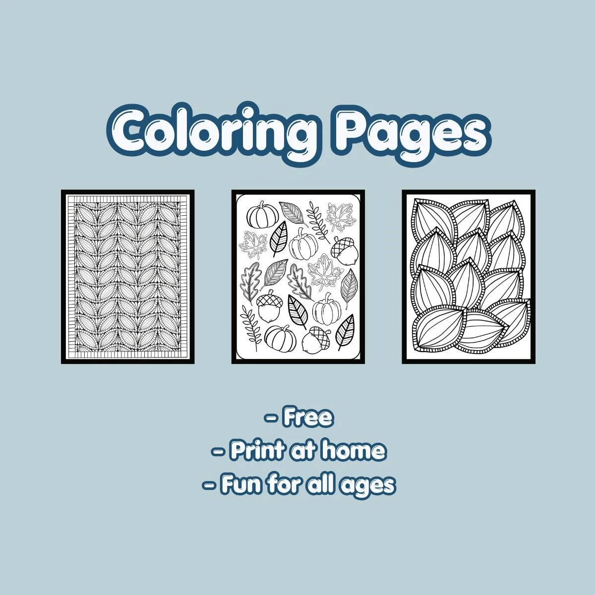 Fall Coloring Pages