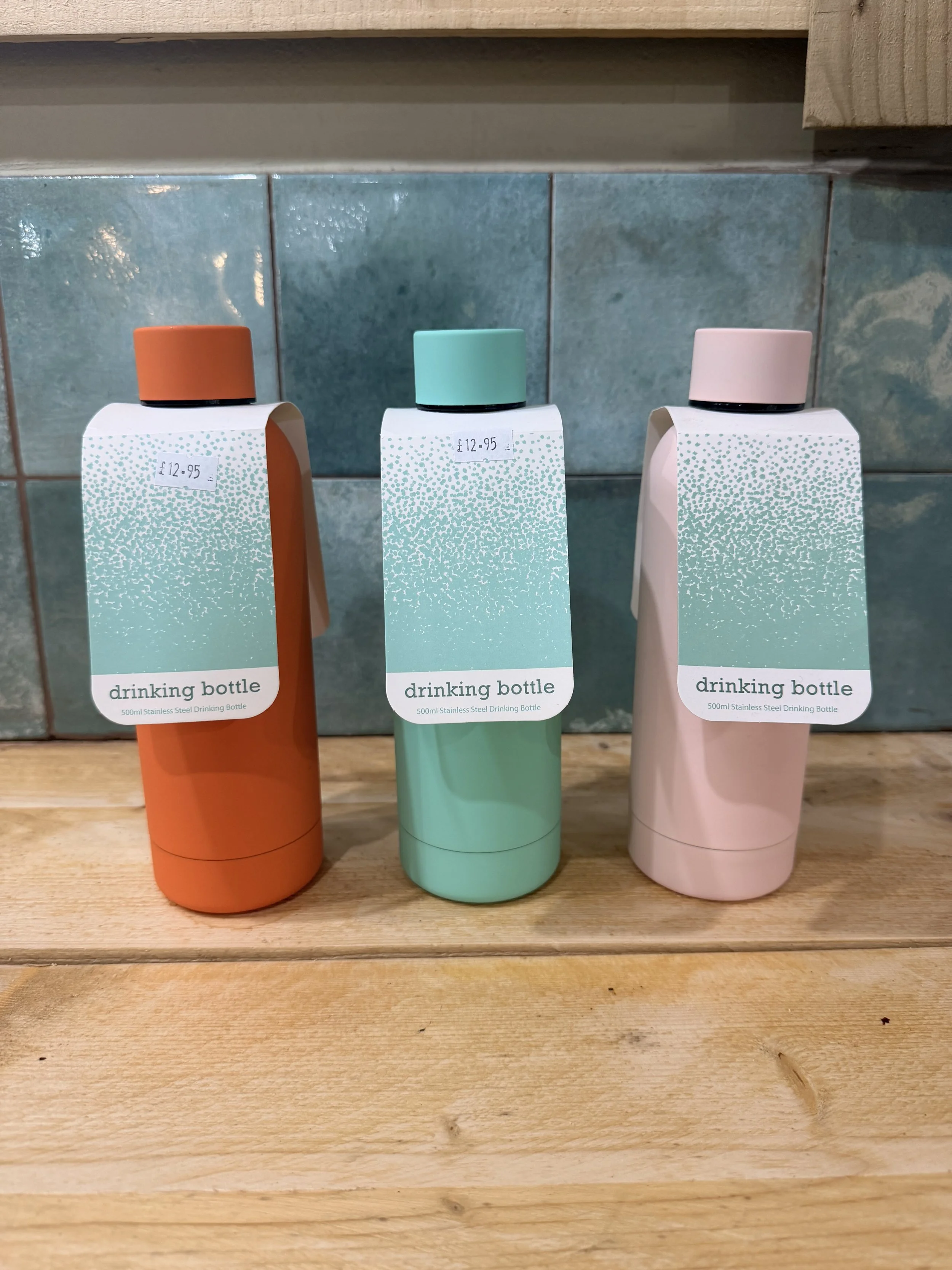 Rubber Coated Steel Bottle 500ml