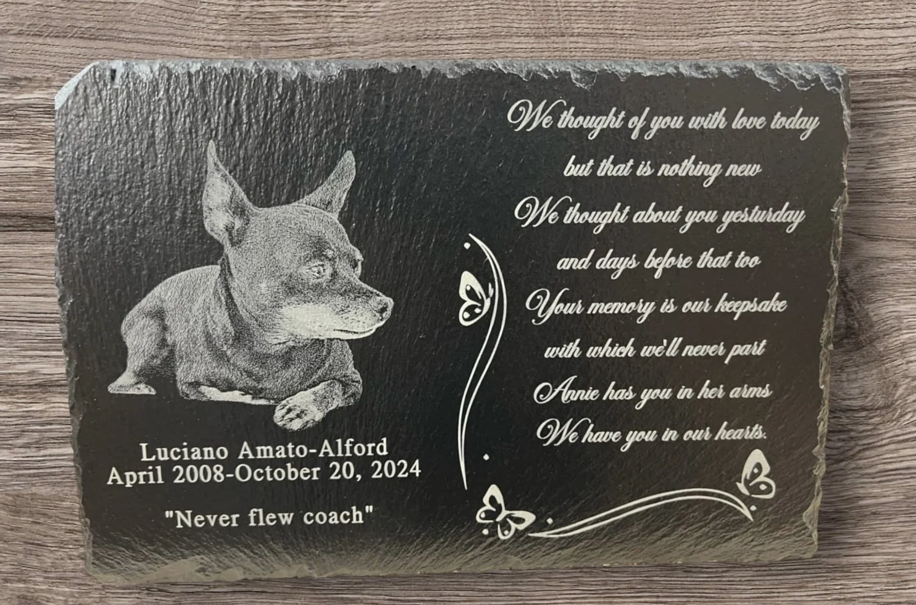 Custom Pet Memorials