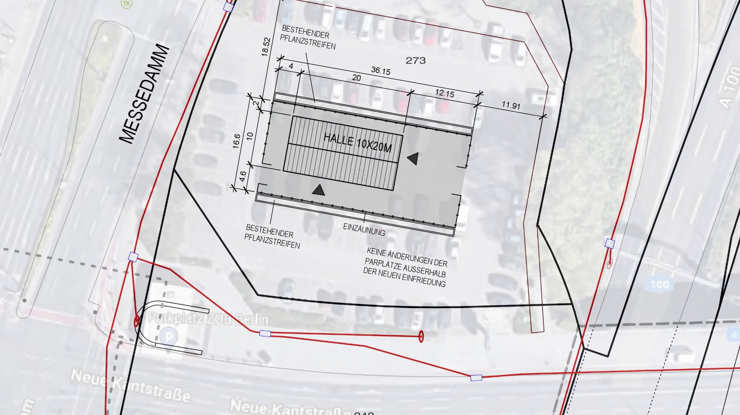 Hub-Lageplan