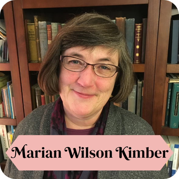 Keynote speaker announcement: Marian Wilson Kimber