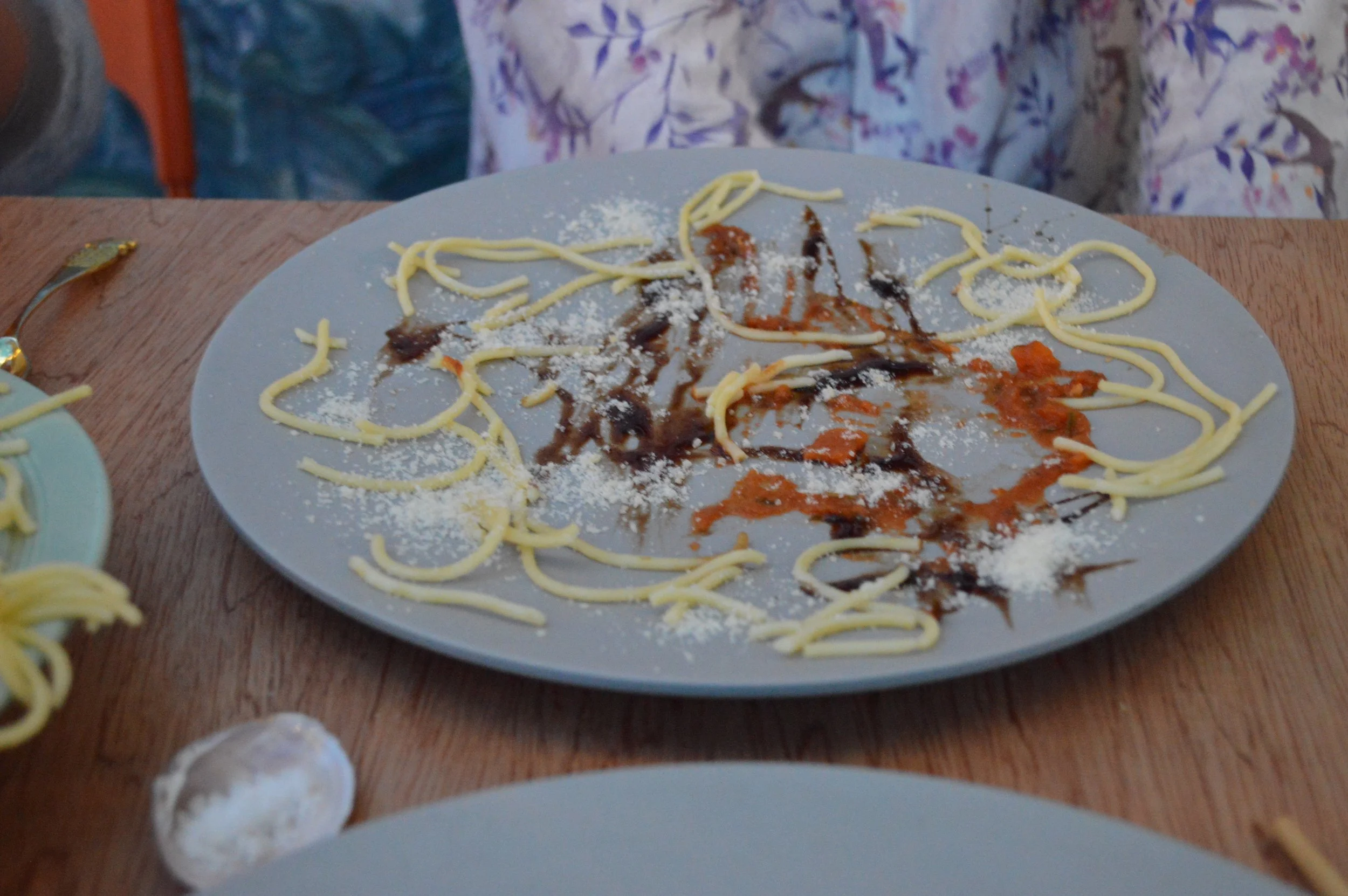 A printed KILN dinner. 