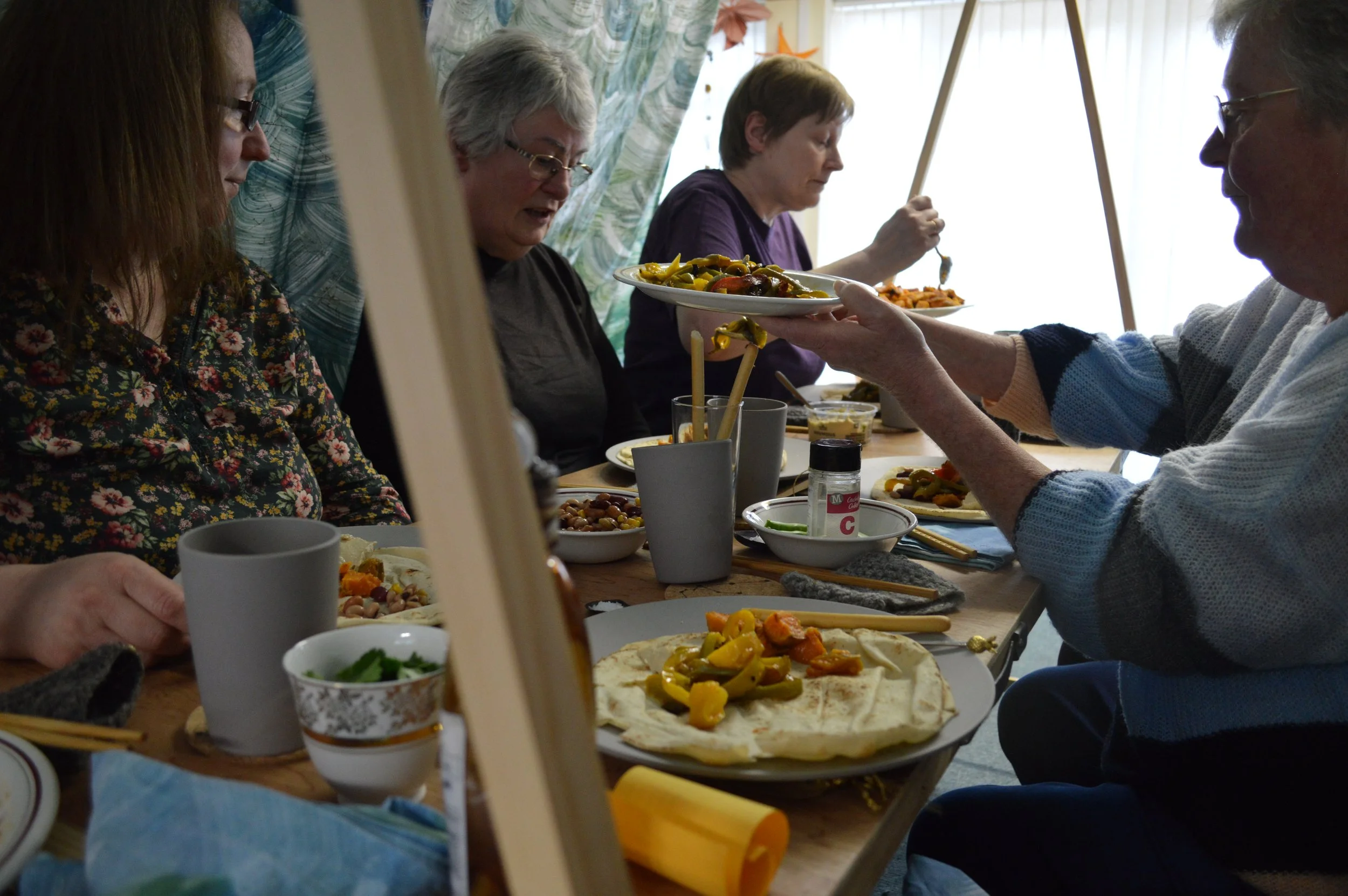 Main: wraps - hospitality in our host/guest relationships.