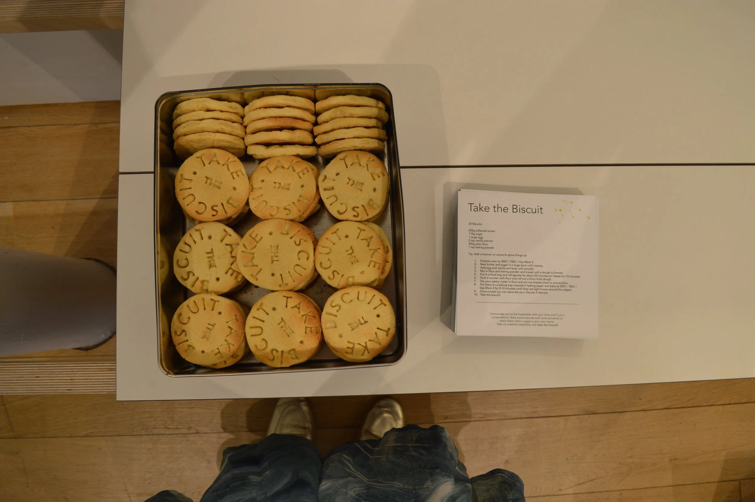 'Take the Biscuit' biscuits 