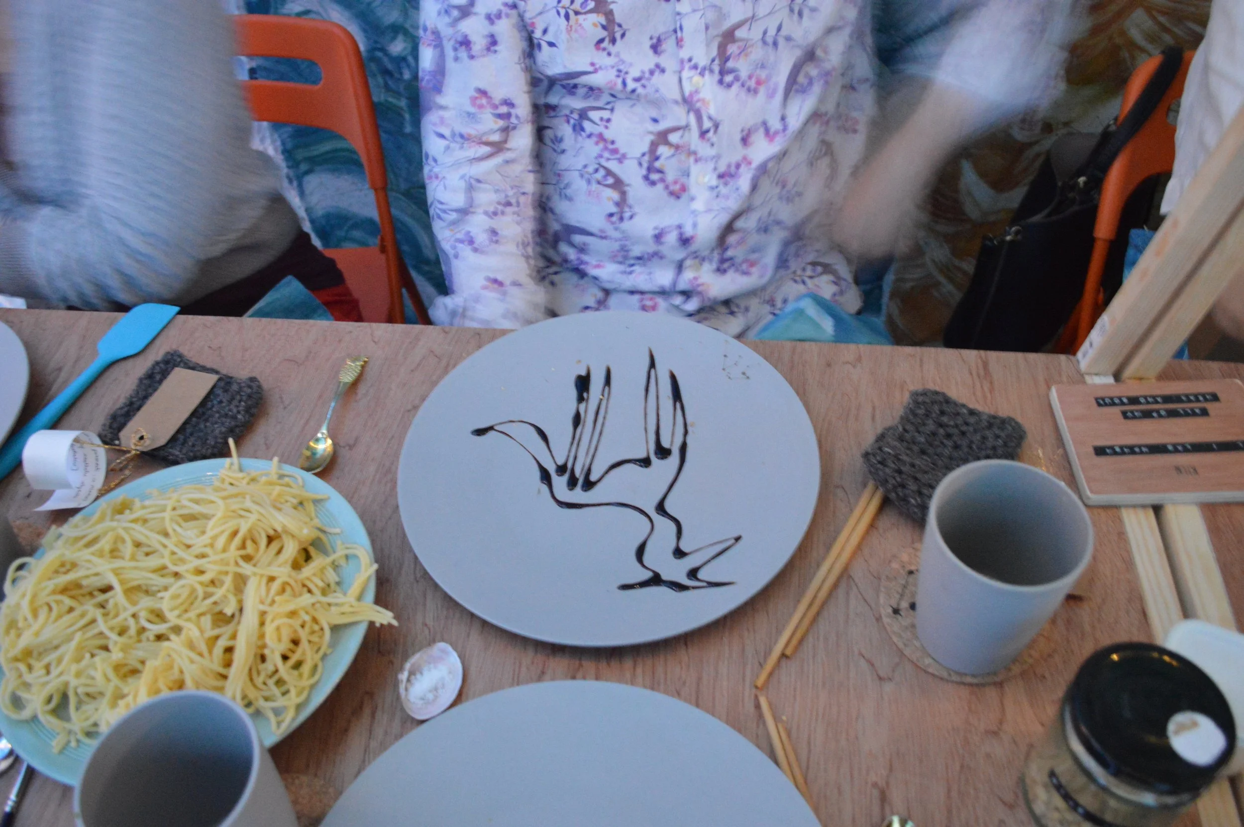 Main: KILN Print - to stimulate discussion about hospitality in our art making. 