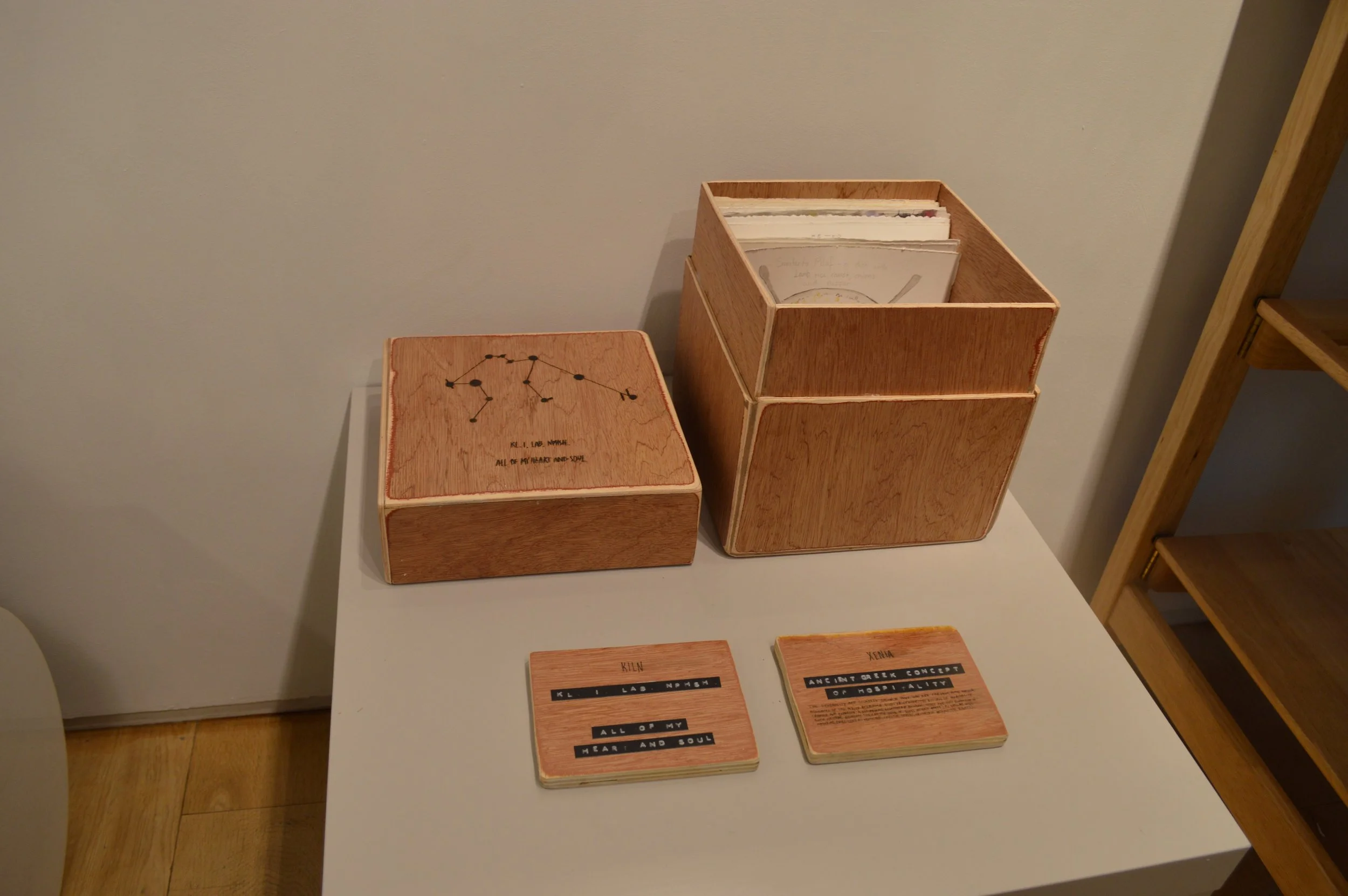 Completed recipe cards were added to tbge archive box.