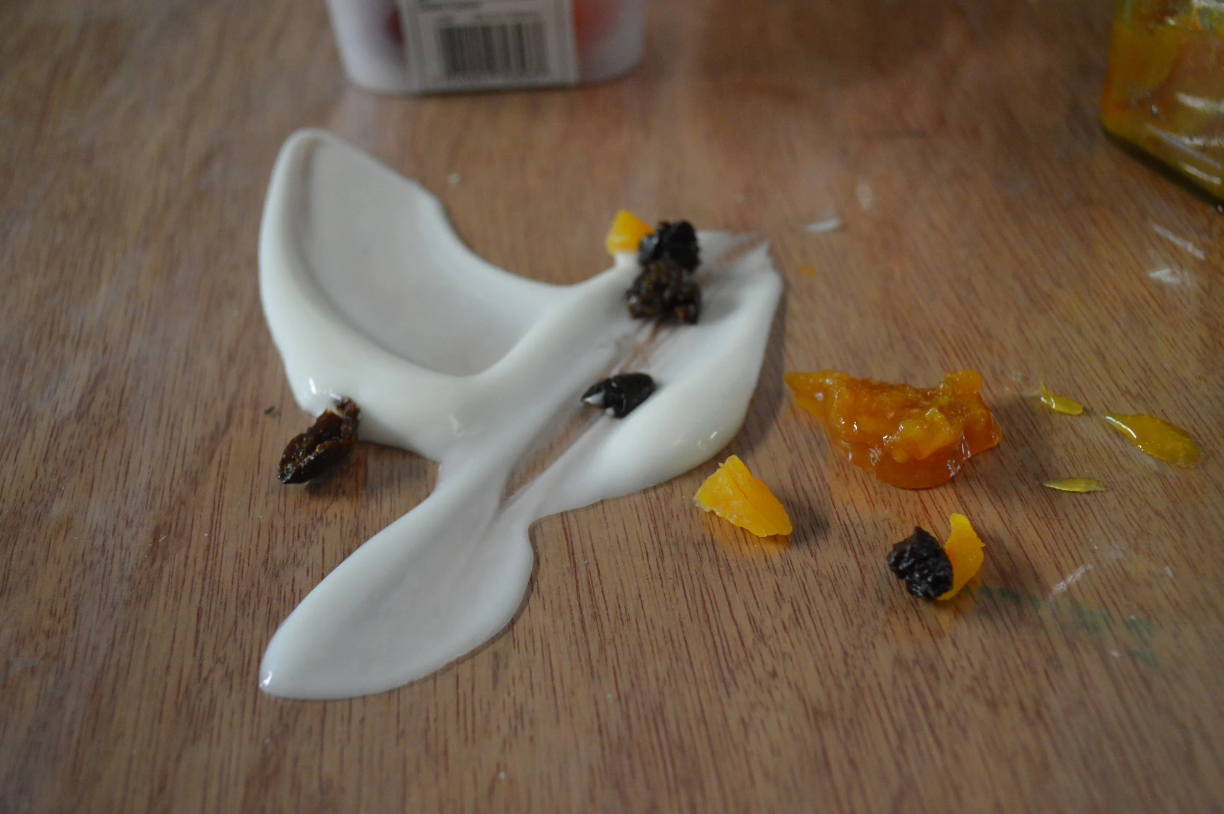 One of the creations was a dove. 