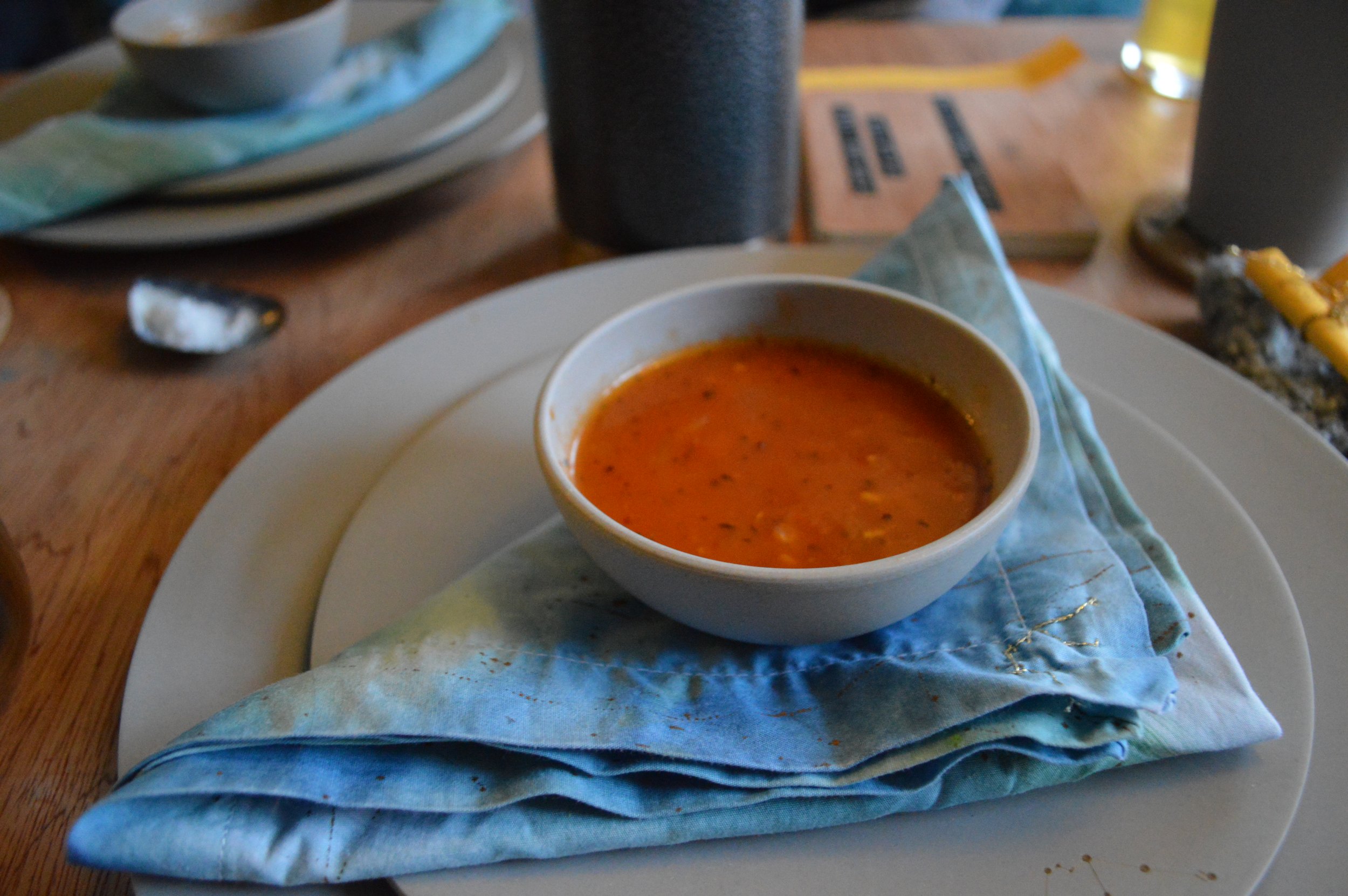 Aperitif: alphabet soup - hospitality in our conversations.