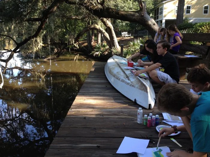 A series of art lessons I taught for some of the home schooled children. 