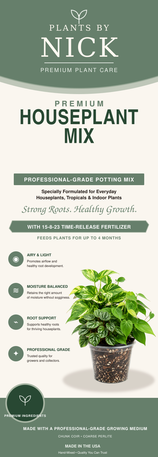 Premium Houseplant Mix