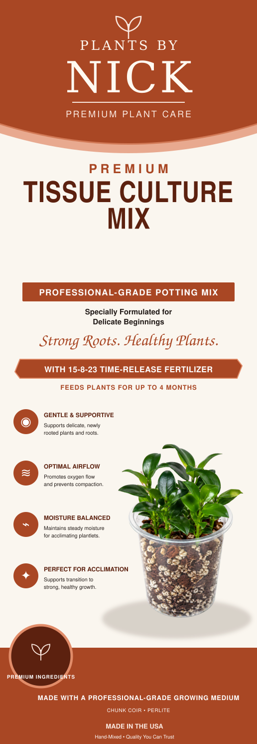 Premium Tissue Culture Mix