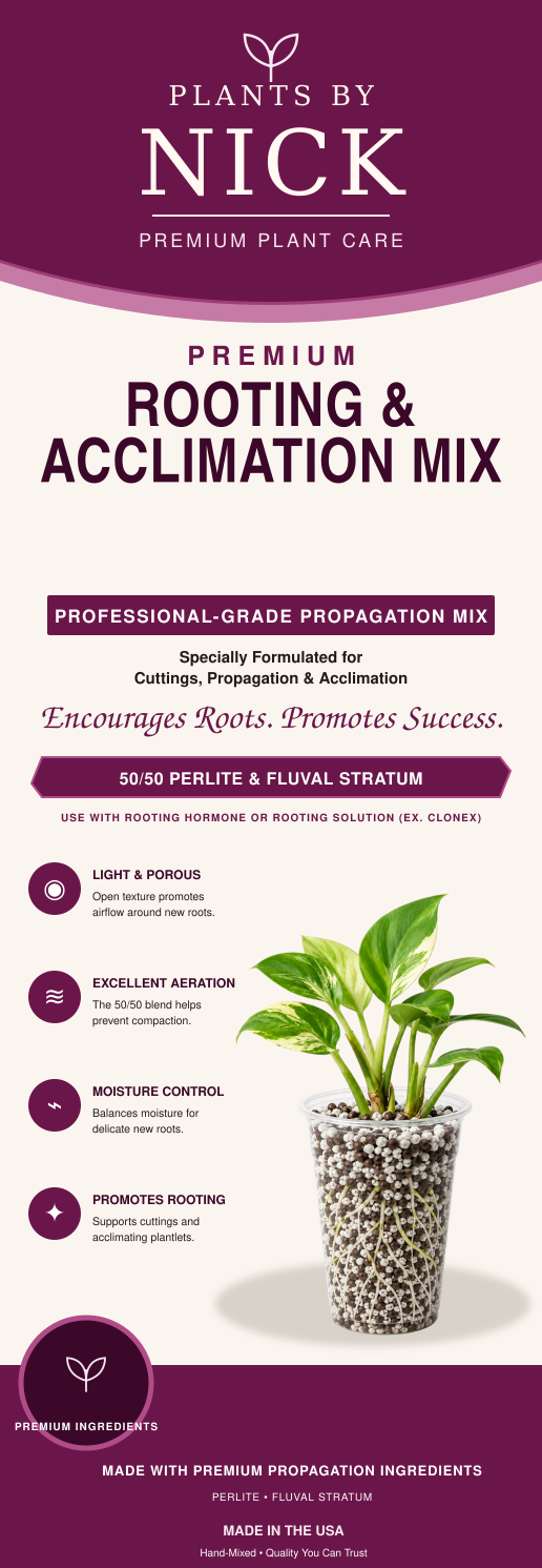 Premium Rooting Acclimation Mix