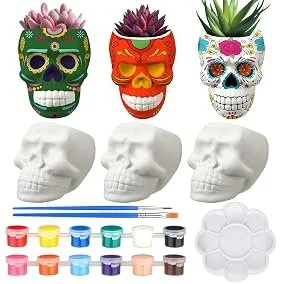 Skull Planter DIY Kit