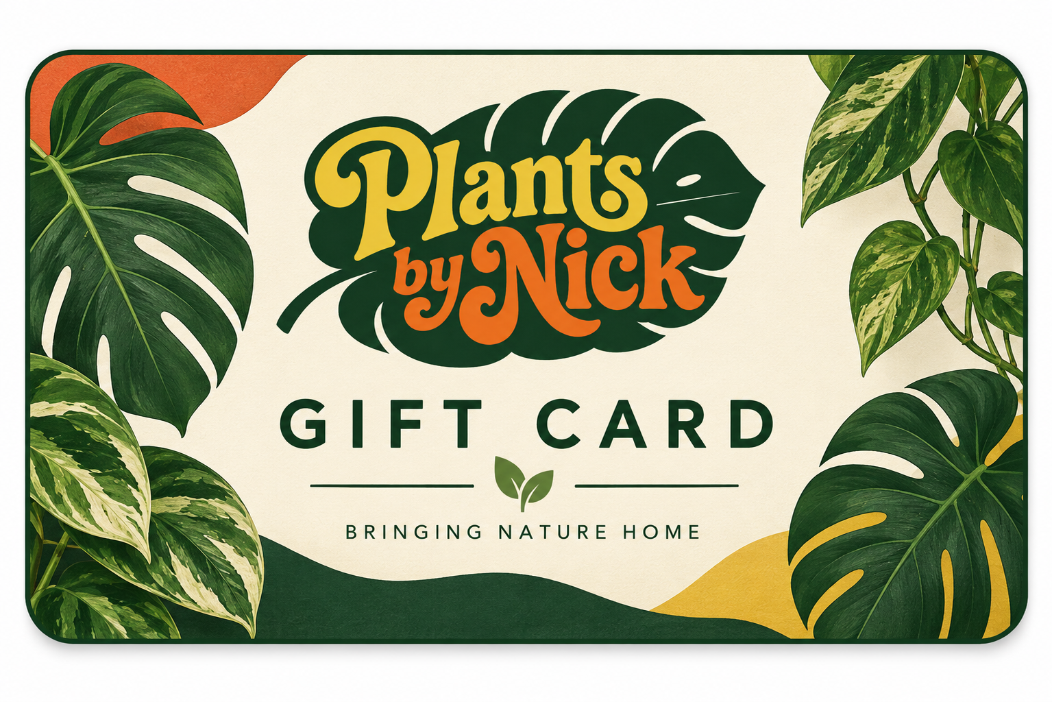 Plants by Nick Digital Gift Card