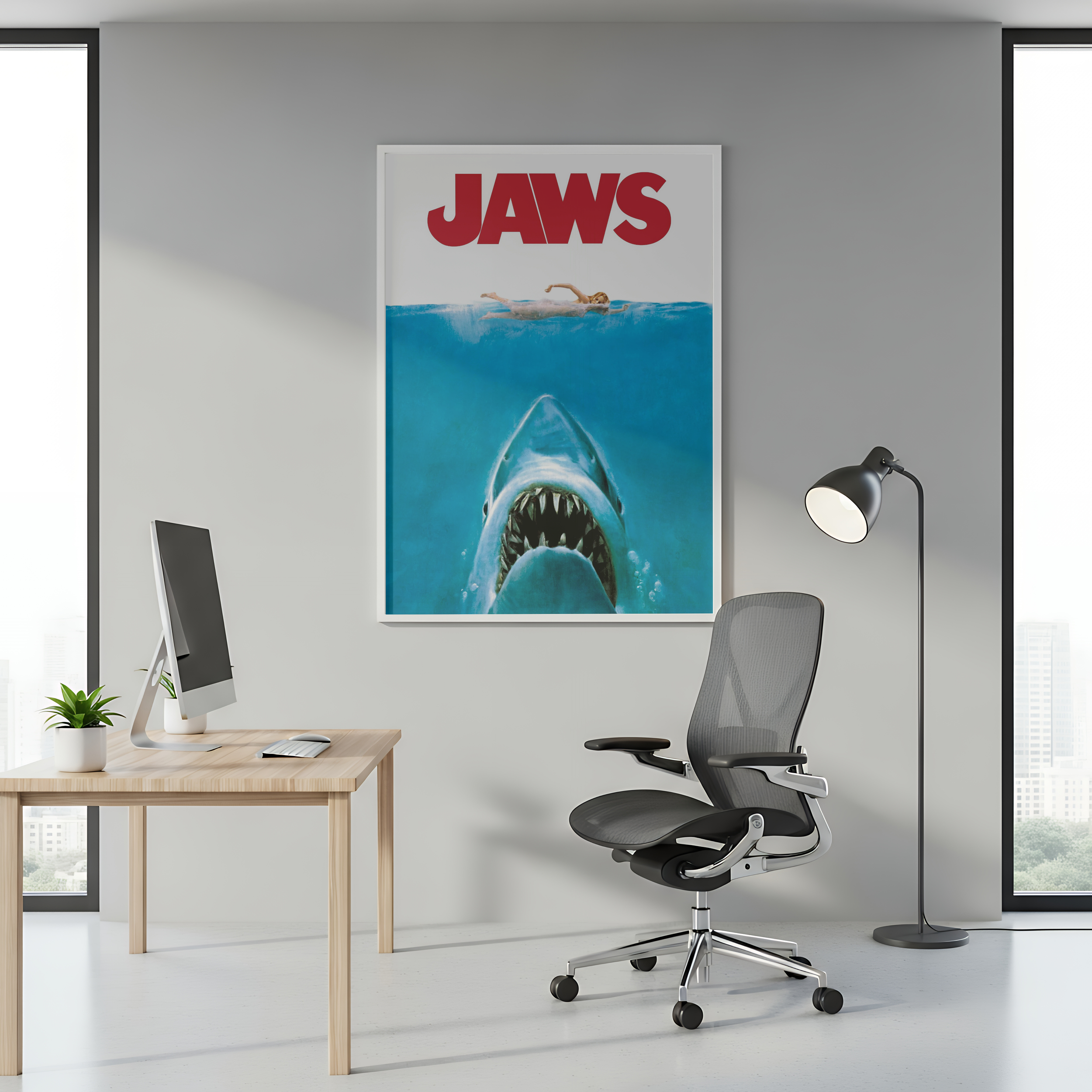 Jaws The 1970's Movie  Poster & Prints
