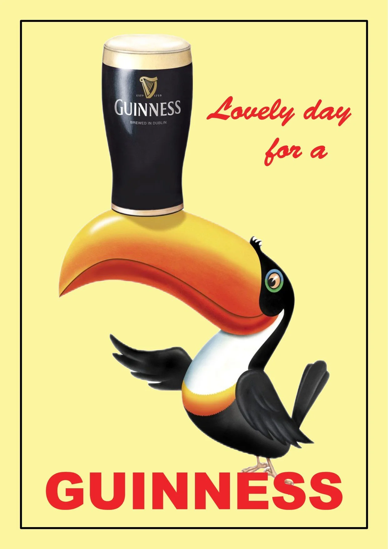 Guinness Kitchen Wall Art