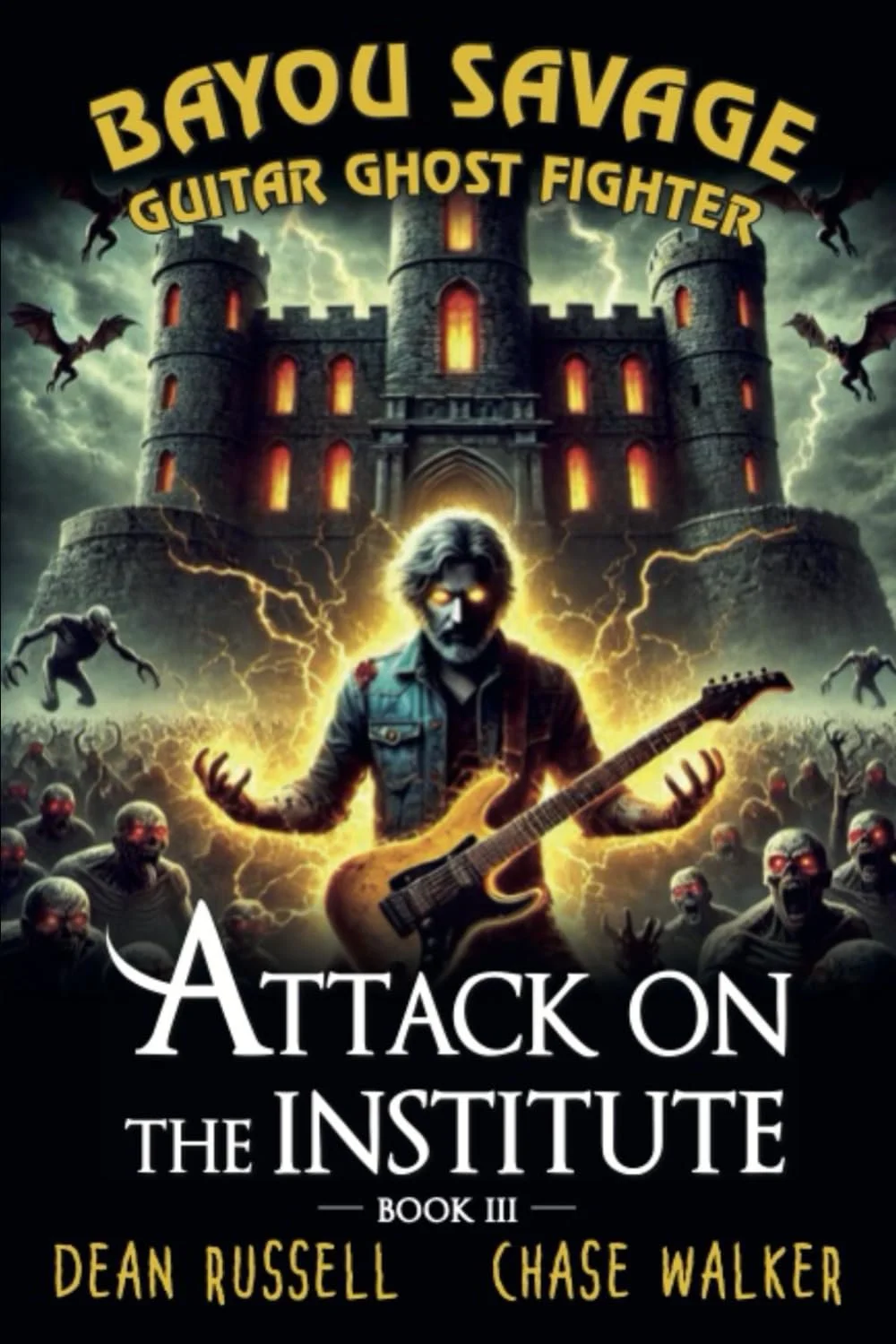 Bayou Savage, Guitar Ghost Fighter Book III: Attack on the Institute