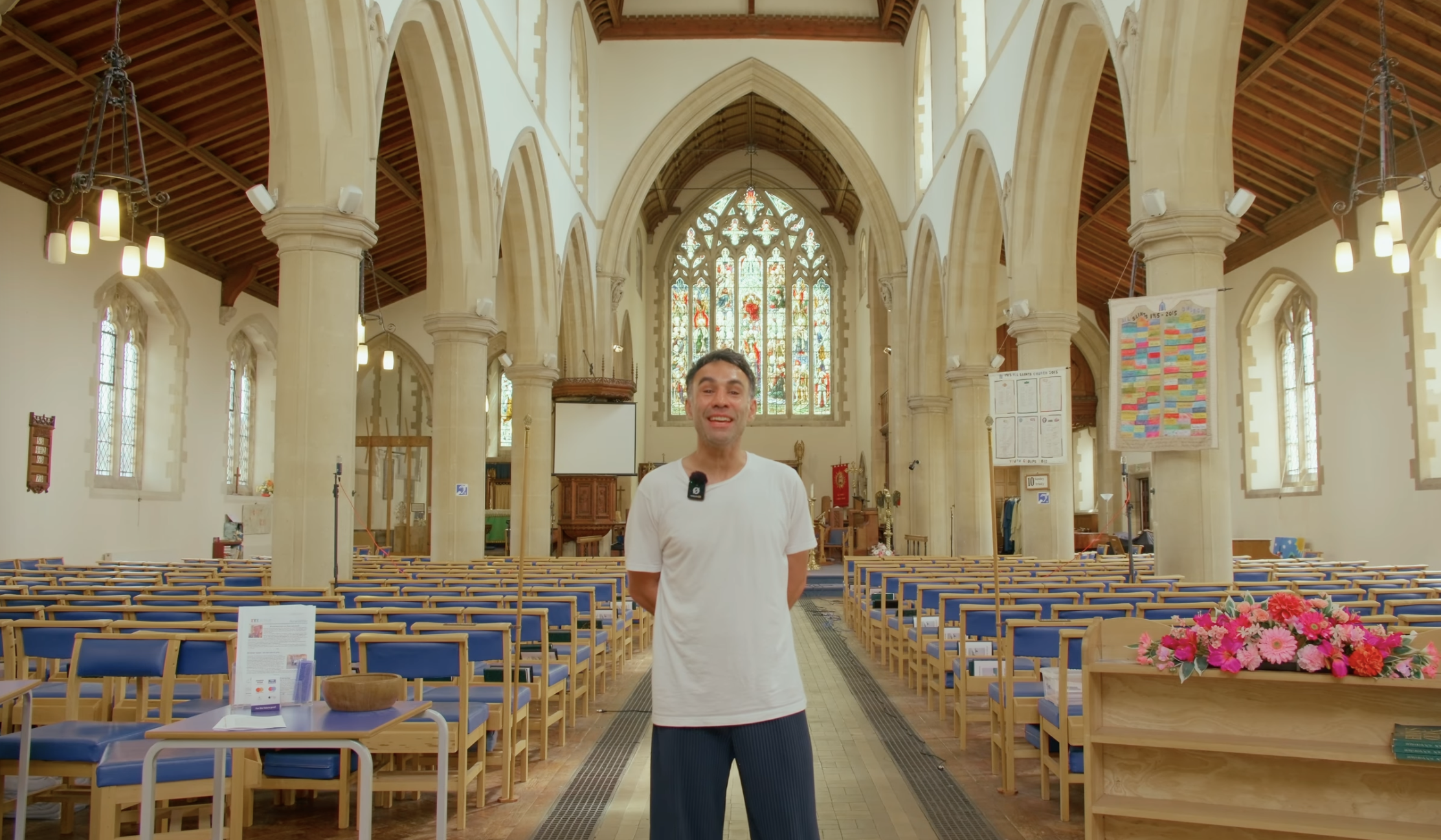 Using a Church Built in 1551 as Natural Reverb for Our Song “Roots”