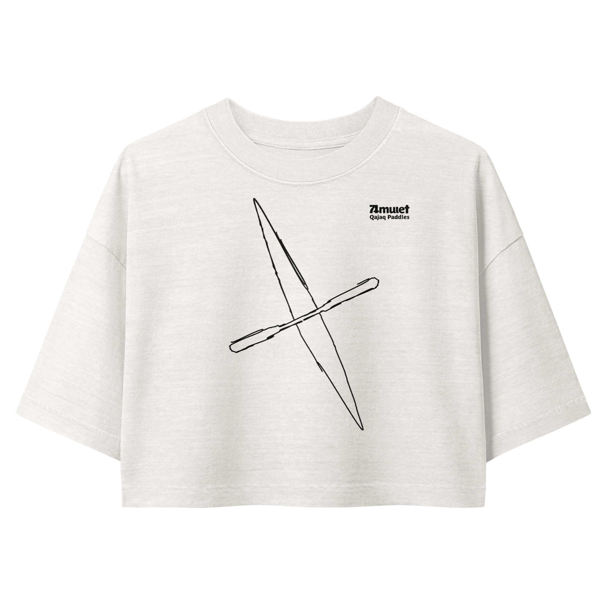 Kayak Paddle Cropped Shirt