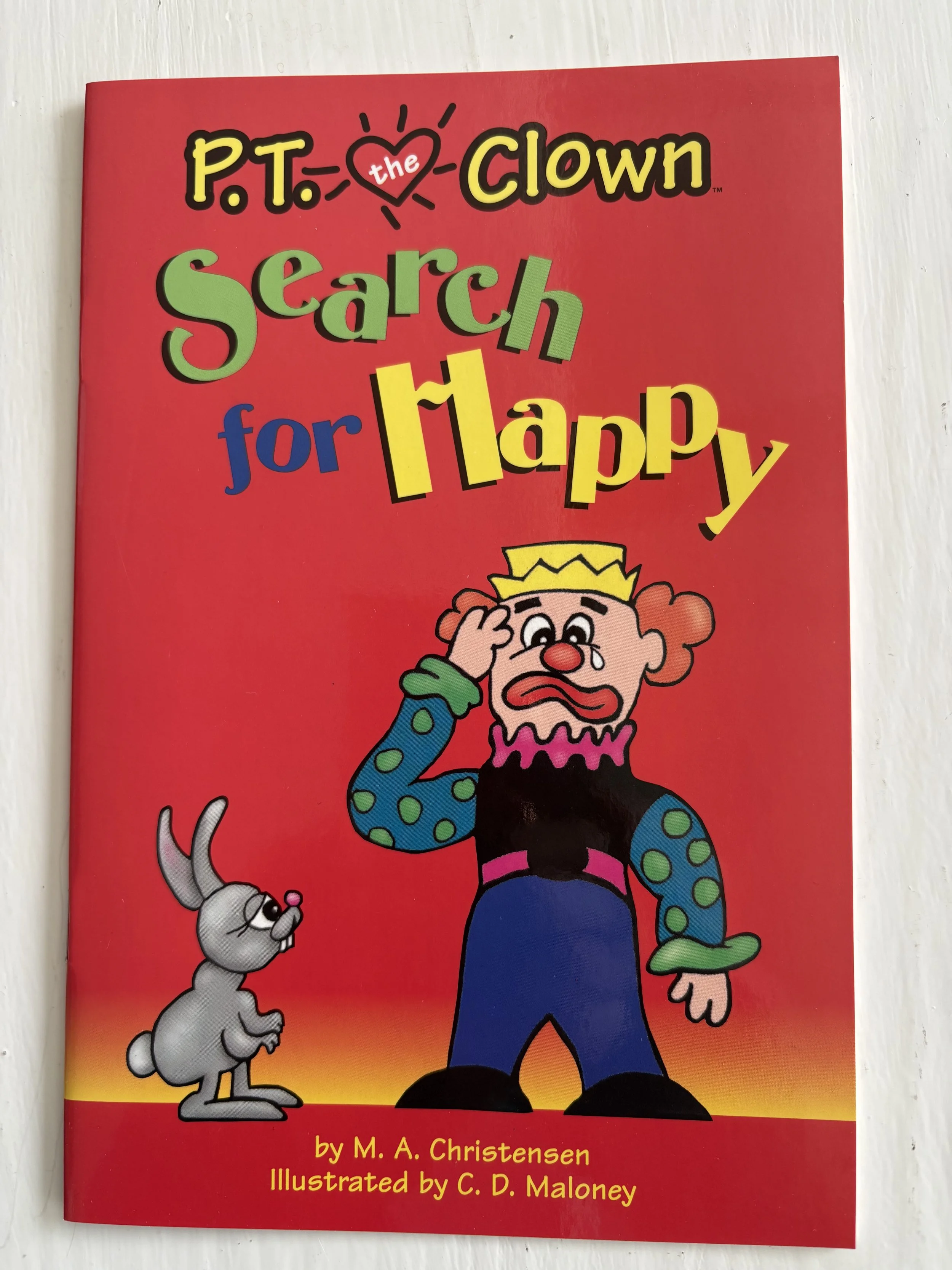 PT the Clown Book - Search for Happy