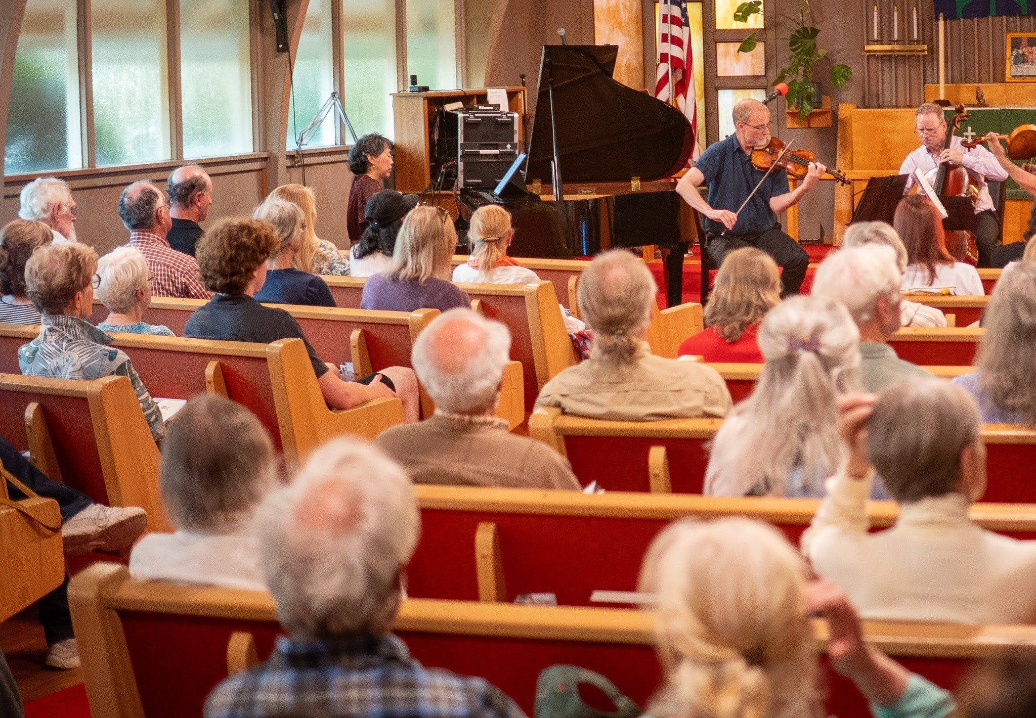 We'll be home soon! 🎶

The Redfish Piano Trio comes home to Port Orford on Sunday with Dvoř&aacute;k's Piano Trio in F minor, Op. 65. Fritz Gearhart, violin; Andrew Smith, cello; Genevieve Feiwen Lee, piano.

Join us on July 26, 7pm @ Zion Lutheran 