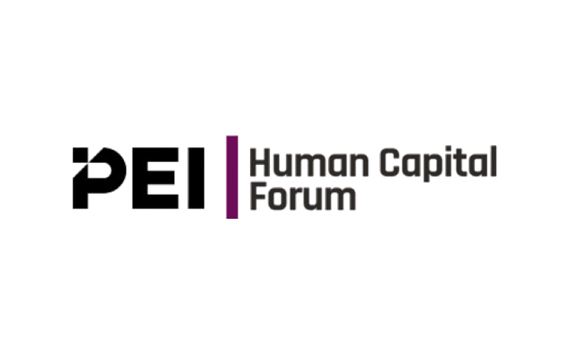 Pepsi logo with text reading "Human Capital Forum" on a purple and black background.