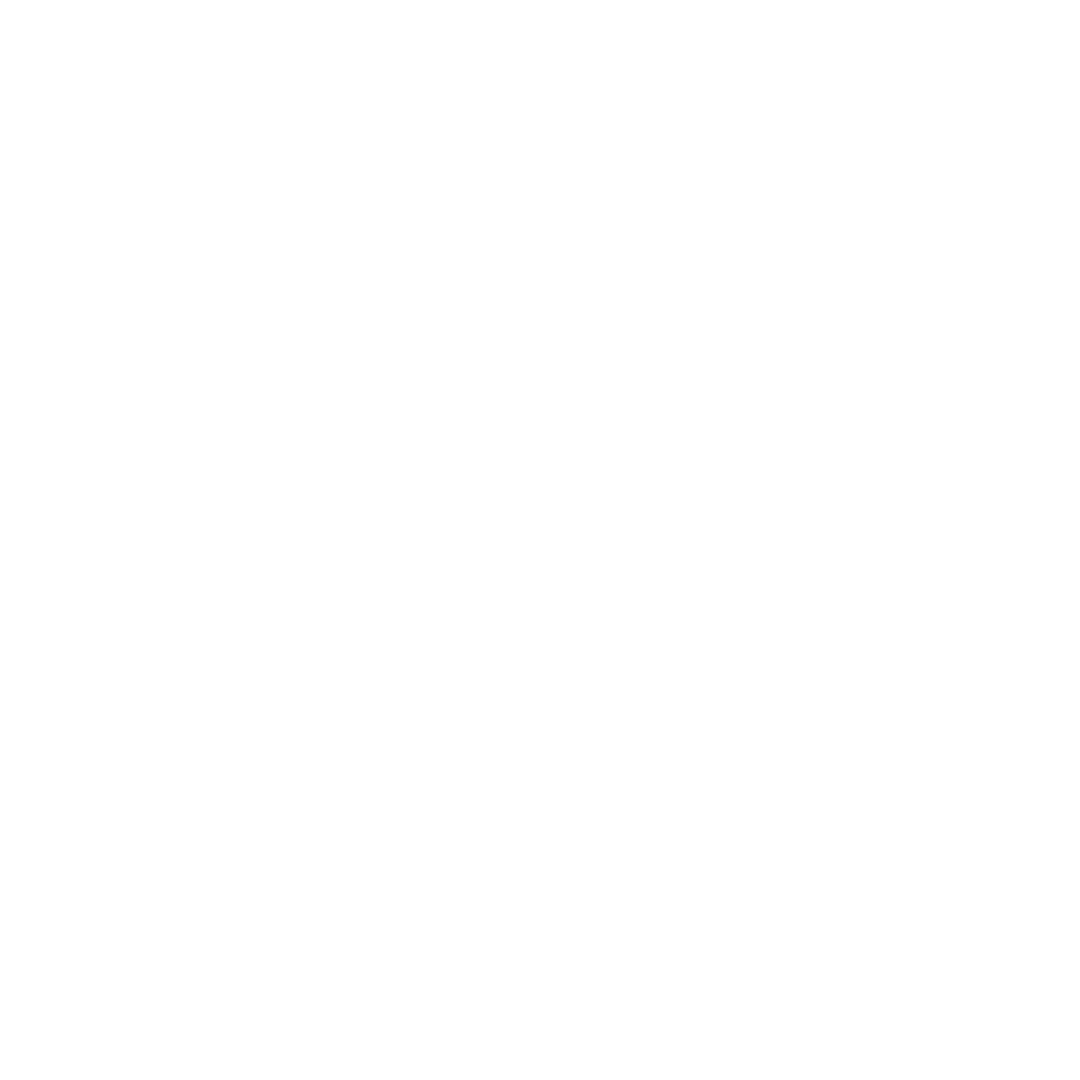 Icon of a checklist with a magnifying glass, checkmark inside the glass, on a black background.