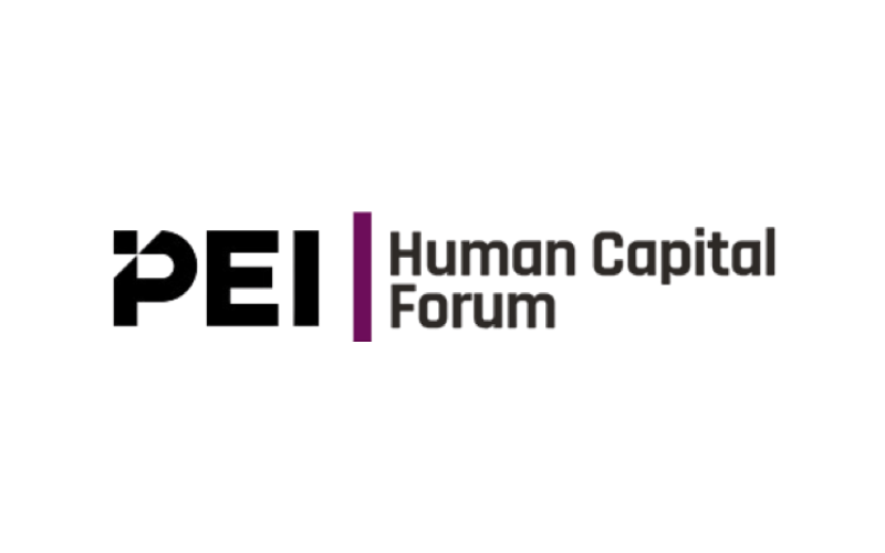 Pepsi logo with text reading "Human Capital Forum" on a purple and black background.