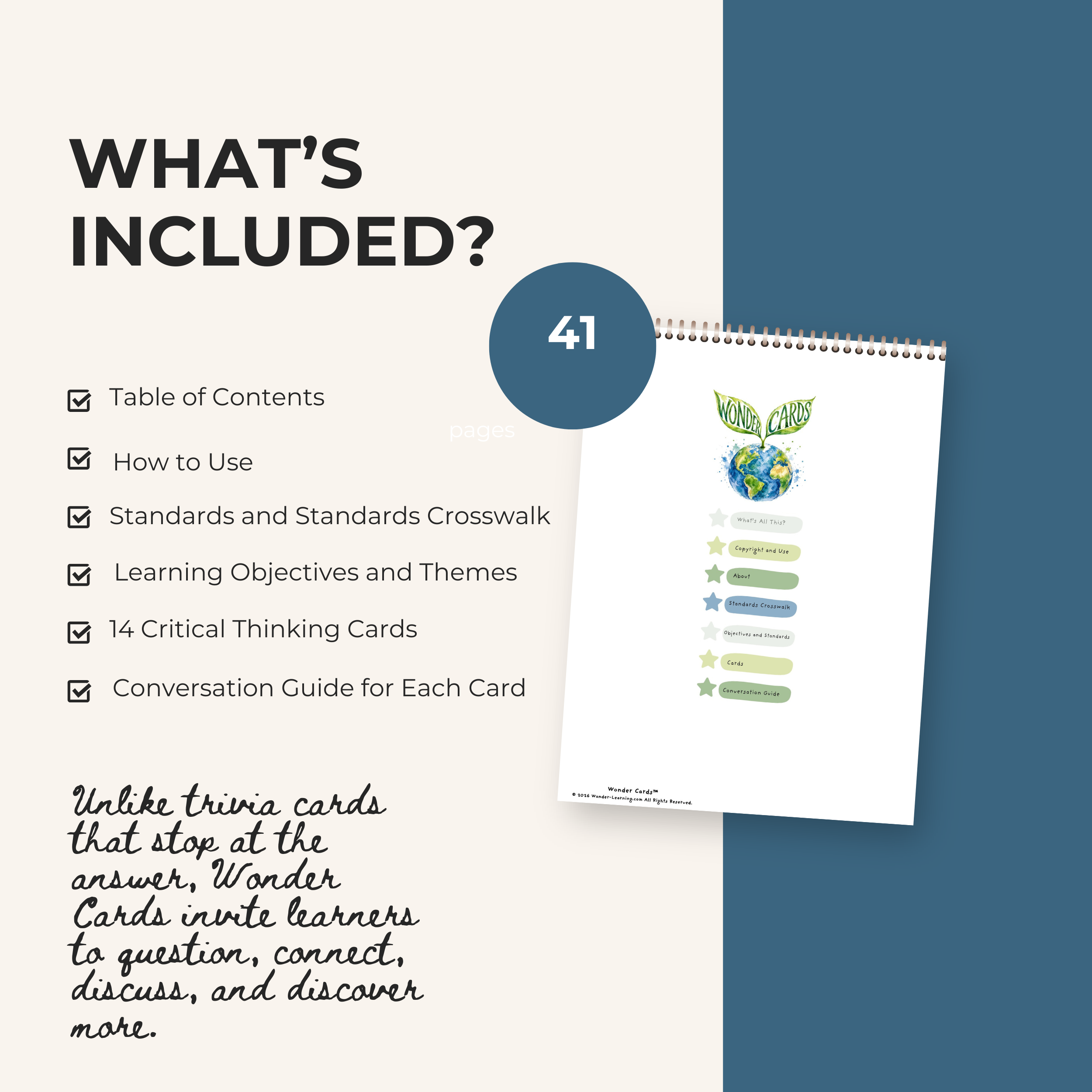 Florida Wonder Cards: Printable Critical Thinking & Discussion Deck Grades 4-8