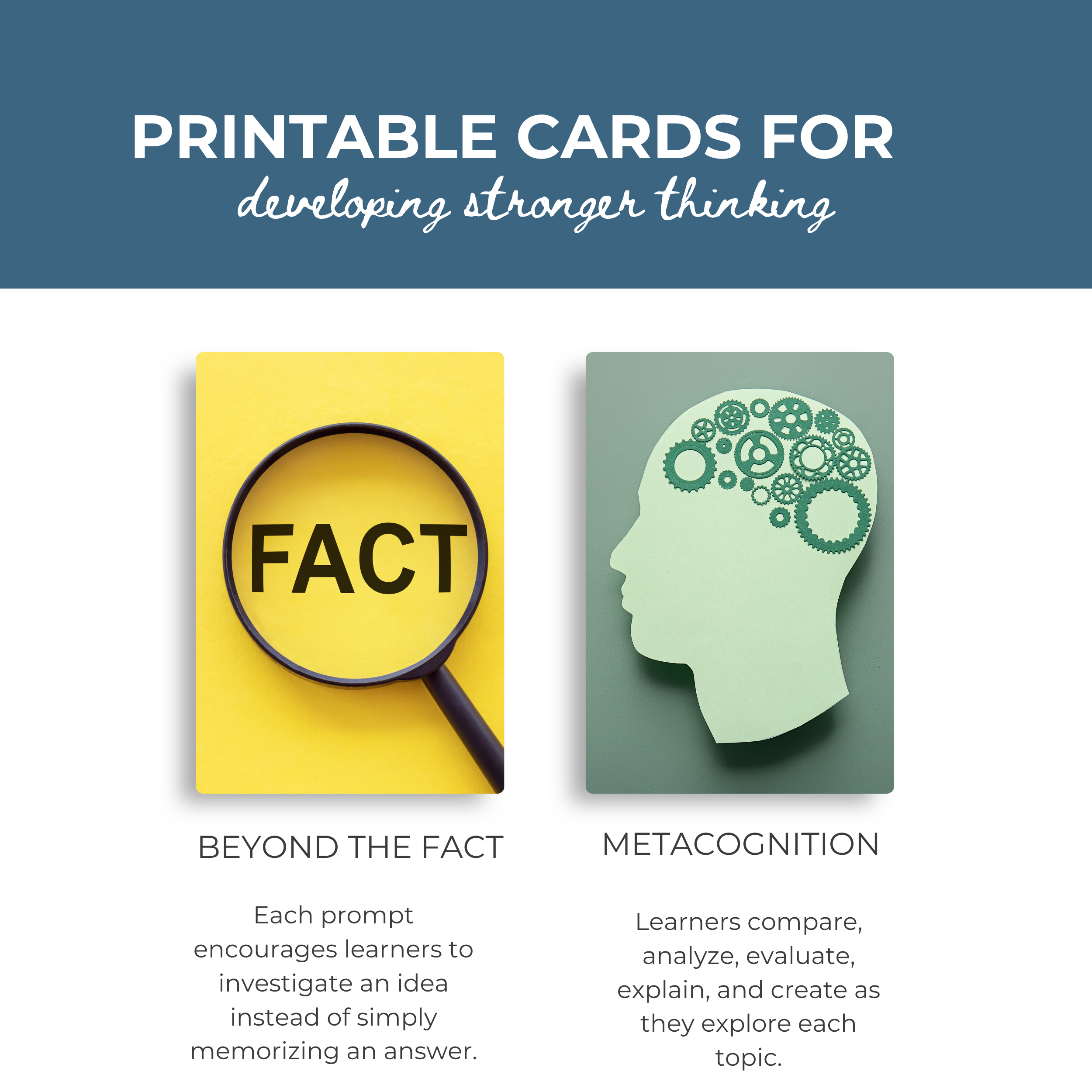 Printable History Wonder Cards featuring historical facts, discussion questions, source analysis, and research activities for grades 6–12.