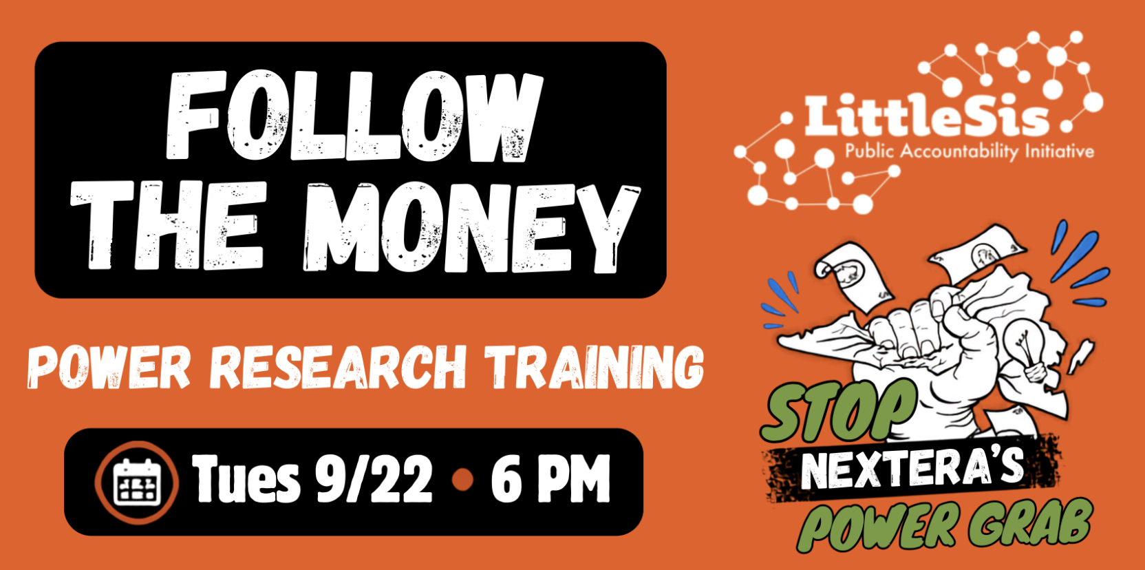 Follow the Money: A Power Research Training with LittleSis