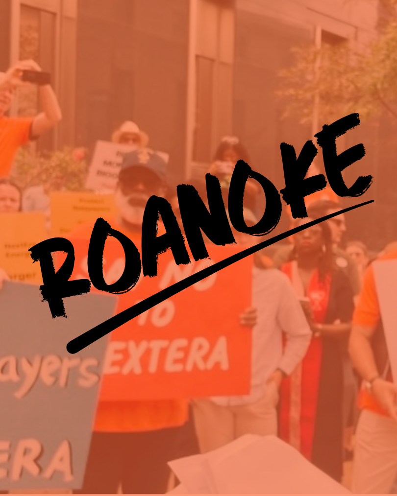 Rally to Stop the NextEra & Data Center Takeover - Roanoke