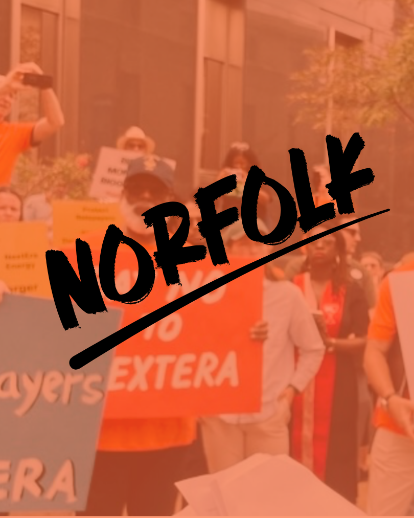 Rally Against the NextEra/Dominion Merger - Norfolk