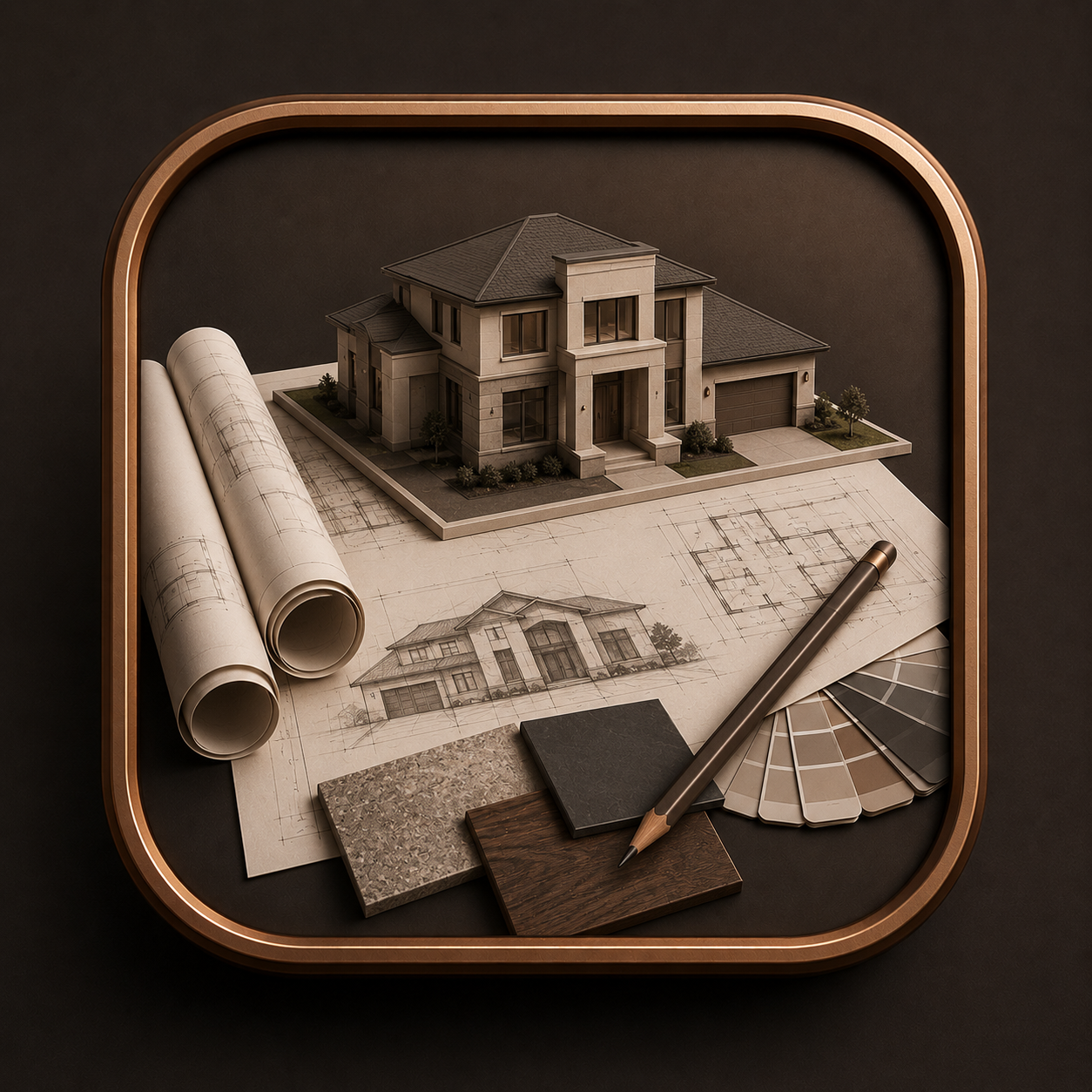 Complete Residential Exterior Architecture Package