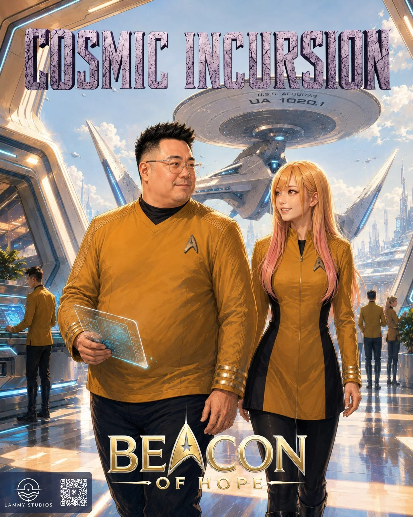 The fourth rift reaches the stars.

COSMIC INCURSION: BEACON OF HOPE is now live.

What begins as a routine mission on the outskirts of Federation Space quickly becomes something far more dangerous, pulling Captain Alfie and the crew of the U.S.S. Ae