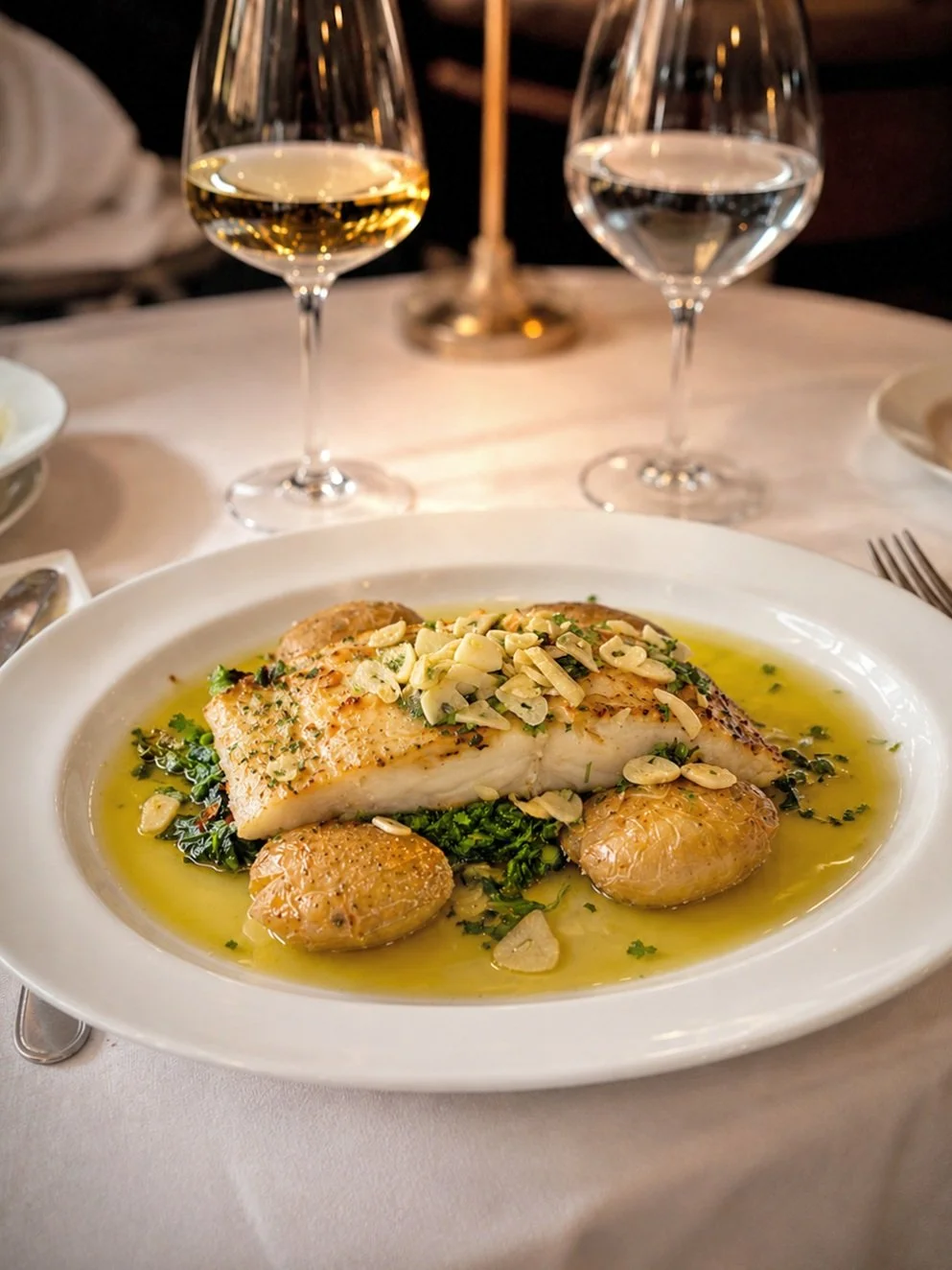 🇵🇹 O Bacalhau &agrave; Lagareiro ocupa um lugar de honra na gastronomia portuguesa. Preparado segundo a tradi&ccedil;&atilde;o e servido com todo o cuidado, que permanece como uma refer&ecirc;ncia da gastronomia portuguesa

Esperamos por si!

⸻

🇬