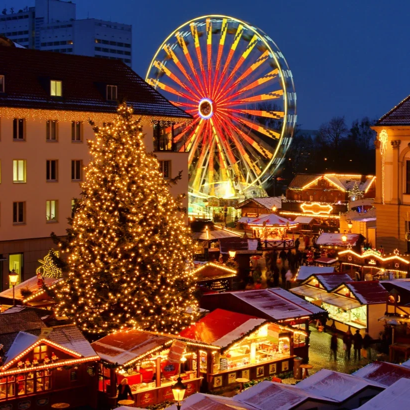 European Christmas market experience featuring holiday traditions, river cruises, and festive travel planned by Travel with Lori B.