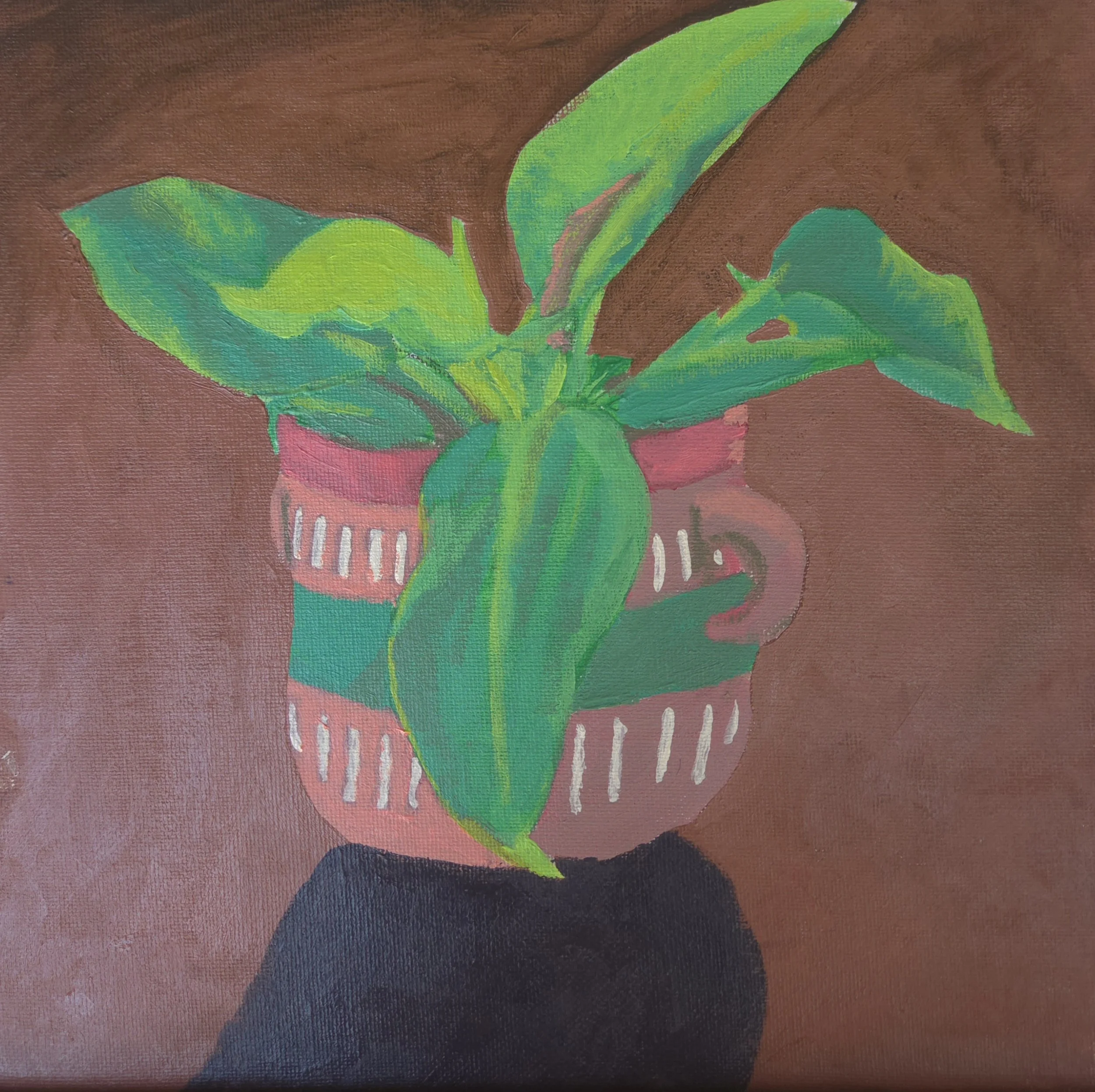 Terracotta & Green -Print
