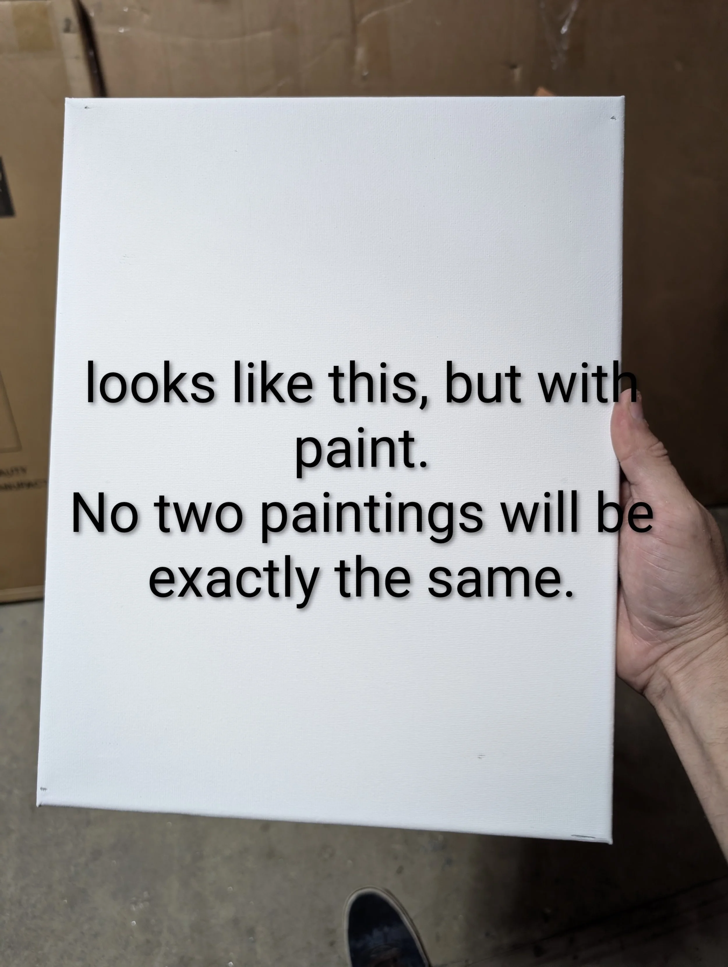 11x14 RJAntifa Canvas Painting