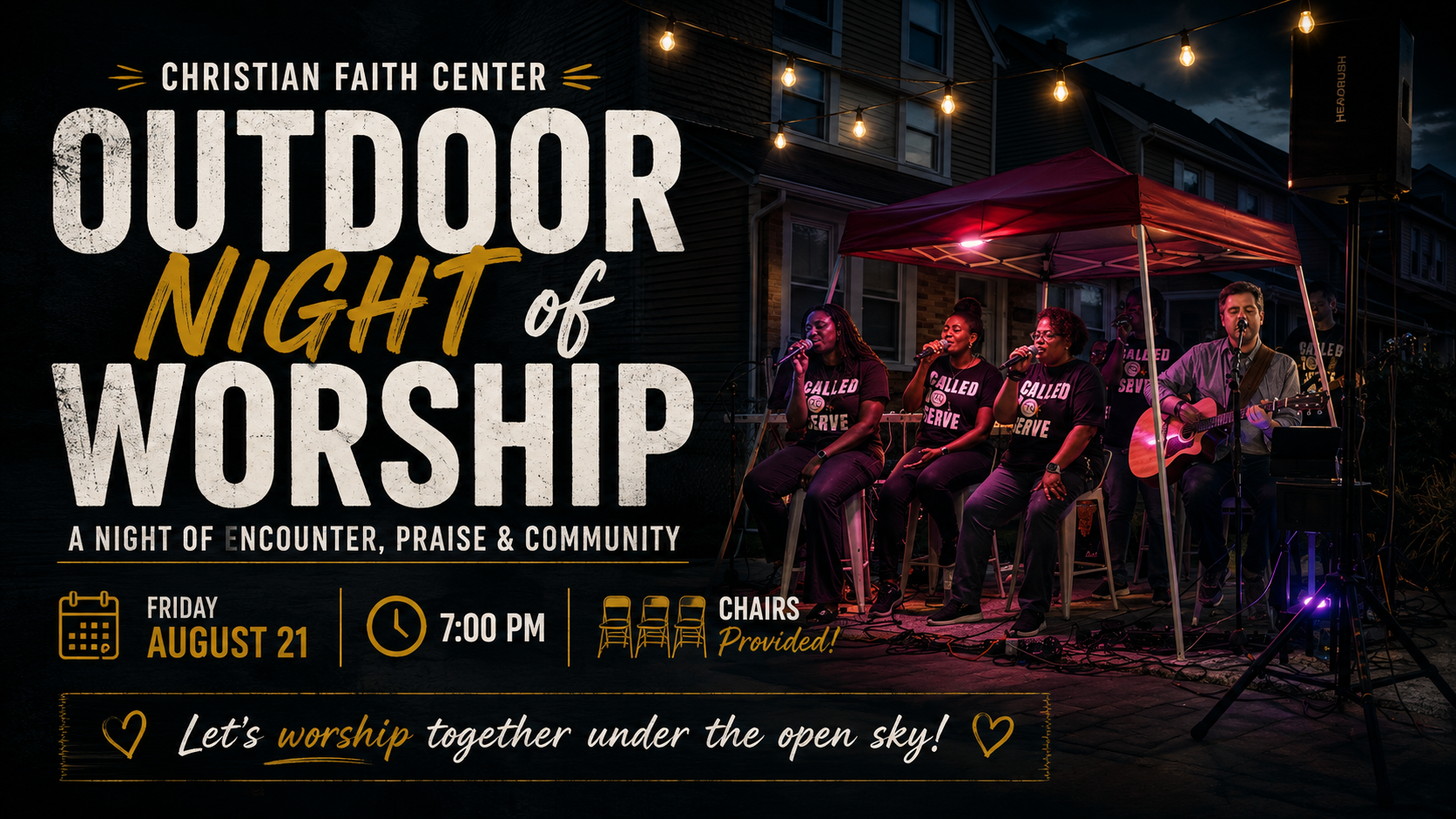 Outdoor Night of Worship