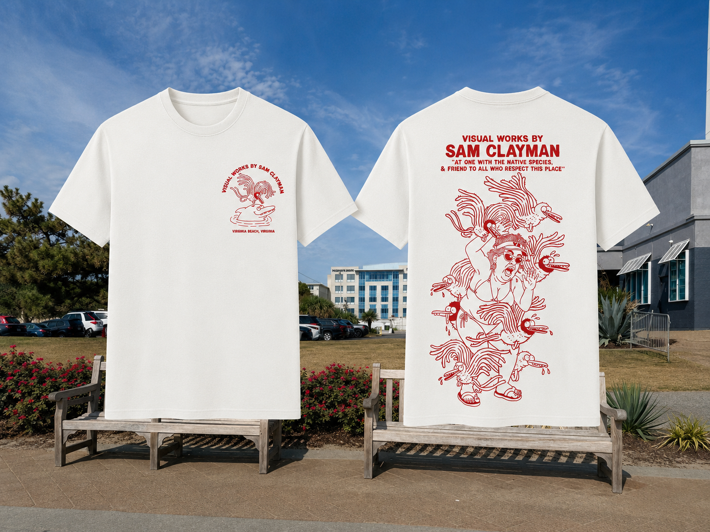 NATIVES & VISITORS TEE