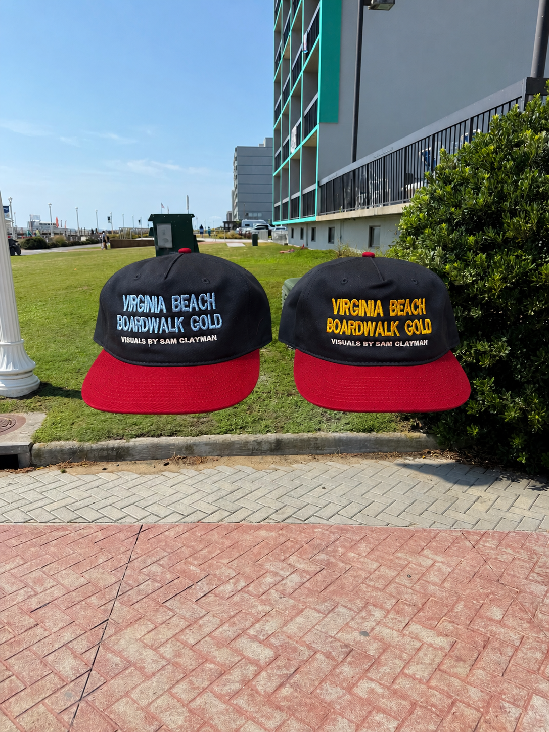 VIRGINIA BEACH BOARDWALK GOLD CAP