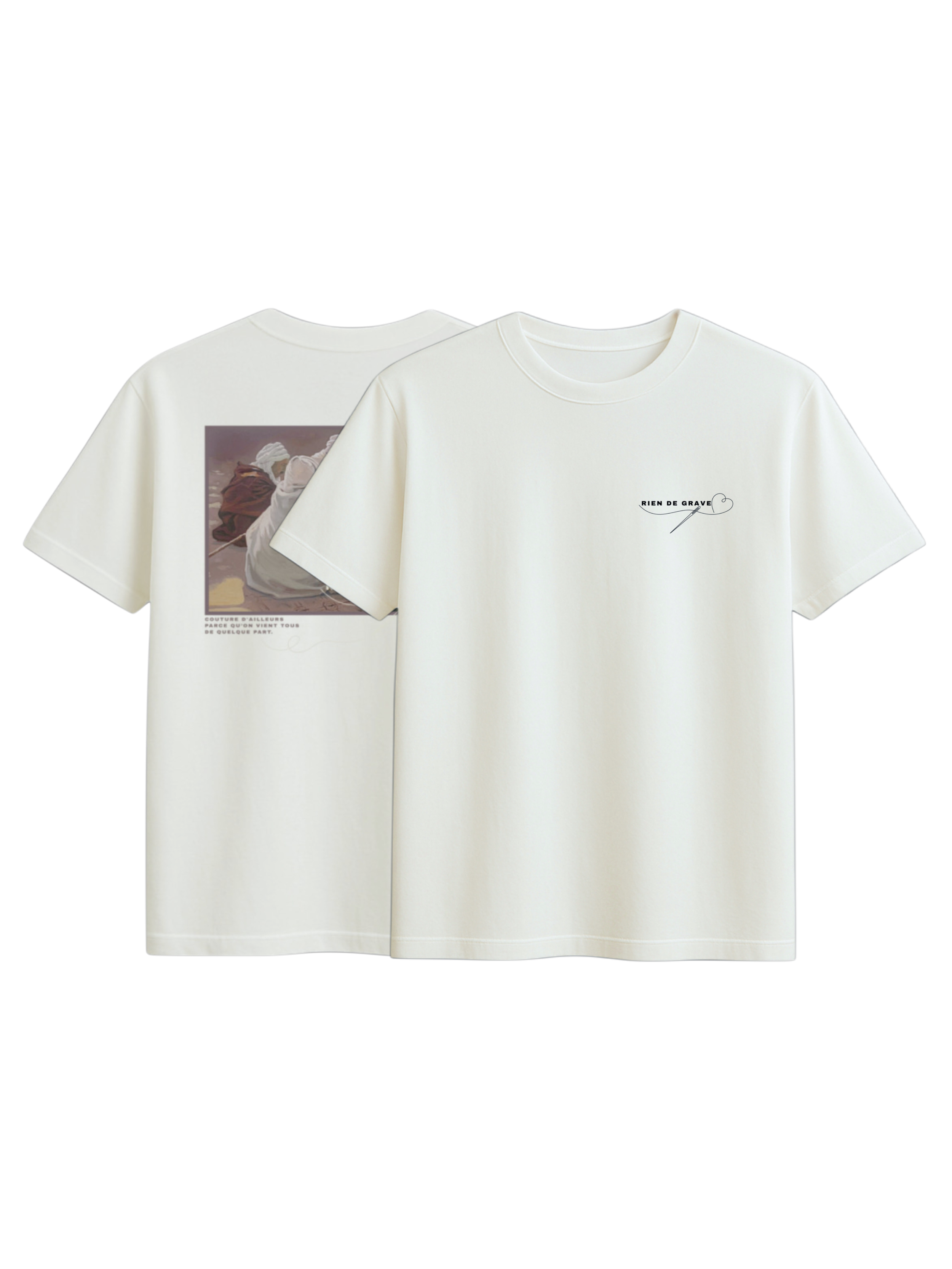 T-SHIRT - Capsule Couture d'ailleurs