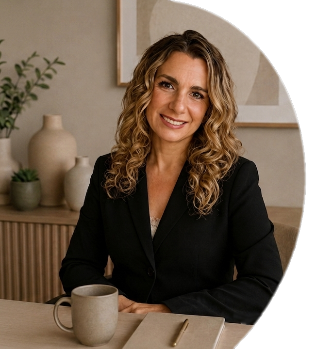 Professional portrait of healthcare product leader Meika Zelenova.