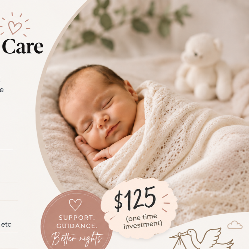 Package 1: Newborn care and sleep (0-3months)