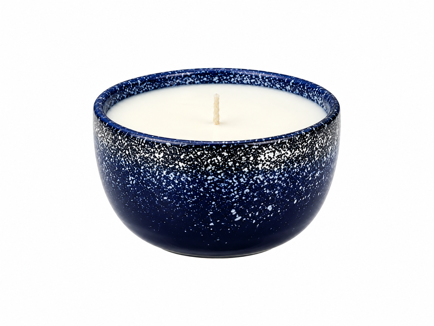 Speckled Navy Ceramic Bowl